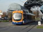 RNV Bombardier Variobahn 3287 am 22.11.14 in Heidelberg Rohrbach Süd 