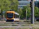 RNV Bombardier Variobahn 4147 (RNV6) am 24.04.15 in Mannheim 