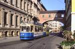 München 2529 + 3531, Promenadenplatz, 10.06.1989.