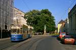 München 2619 + 3424, Promenadenplatz, 10.06.1989.