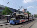 2123 verlsst als L16 die Haltestelle Mnchen-Hauptbahnhof Richtung Sendlingertor;110513