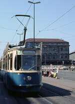 München MVV Tramlinie 2 (M5.65 2602) Hauptbahnhof am 17.