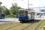 Alte Tram 2412 - Moosach Bf - 24.7.2015