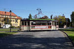 Strassenbahn Naumburg.
Impressionen der Naumburger Strassenbahn mit dem Wagen 29 vom 22. September 2019.
Foto: Walter Ruetsch