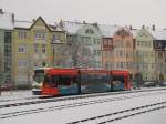 Verkehrsbetriebe Nordhausen 201 am 29.03.2013 abgestellt in Nordhausen.