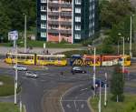 Heck an Heck Verkehr in Plauen -     Whrend unseres Besuchs im Vogtland machten wir auch einen Abstecher nach Plauen.