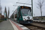 Siemens Combino  408 Düsseldorf  an der Haltestelle Potsdam Marie-Juchacz-Straße.