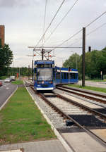 Hansestadt Rostock RSAG SL 2 (6NGTWDE 683) Evershagen, Bertolt-Brecht-Straße / Thomas-Morus-Straße / Martin-Andersen-Nexö-Ring am 30.