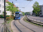 Hansestadt Rostock RSAG SL 1 (6NGTWDE 687) Parkstraße / Am Röper am 4.