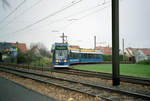 Rostock RSAG SL 4 (6NGTWDE 659) Reutershagen, Hamburger Straße / Wendeschleife Reutershagen am 25.