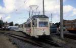 Rostock RSAG SL 12 (Tw 751) im Strassenbahnbetriebshof Hamburger Strasse am 21.