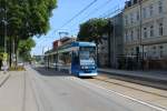 Rostock RSAG SL 5 (DWAG/DWA-6NGTWDE 669) Doberaner Strasse / Hst.