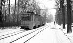 Straßenbahn Schöneiche-Rüdersdorf__Tw 64 mit Bw.__Jan. 1978