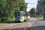 BERLIN, 22.09.2010, eine Bahn der Schöneicher-Rüdersdorfer Straßenbahn als Tram88 in Richtung des Berliner S-Bahnhofs Friedrichshagen