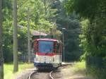 Wagen 30 der Strausberger Straenbahn.