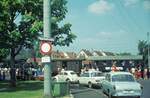 SSB Filderbahn_Der 'Filderbahnplatz' am Bf.S-Möhringen; ganz zu Beginn der Filderbahn wurde mit Dampf gefahren : ab 1884 mit der Zahnradbahn von Stuttgart nach Degerloch, ab 1888 mit der