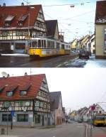 Mit der Einstellung der Linie 15 am 08.12.2007 endete der meterspurige Straßenbahnbetrieb in Stuttgart.