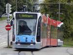 Siemens Combino NF6 Nr.47  Jörg Syrlin  der Stadtwerke Ulm in Ulm am 19.06.2018