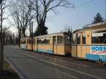 Der Triebwagen 27 hat jetzt den Beiwagen 89 bernommen und wird ihn zurck nach Rahnsdorf bringen.