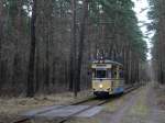 #32 kommt von Woltersdorf Schleuse und erreicht in Krze Rahnsdorf.