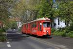 Würzburg Tw 244, Virchowstraße, 24.04.2017.