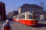 Zwickau 914 + 984 + 974, Georgen Platz, 28.02.1991.