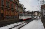 KT4D 929 + 949 auf den Weg zum Neumarkt und danach weiter nach Neuplanitz.