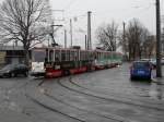 KT4D 948 + 929 als Linie 5 Klinikum - Hauptbahnhof.