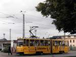 Tscheslovakische Tram KT4D #939 auf der Linie 7 in Zwickau. (30.6.2014)