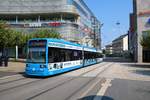 KVG 8NGTW Wagen 612 als Linie 3 am 25.08.19 in Kassel 