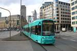 VGF Bombardier Flexity Classic S-Wagen 216 am 11.01.20 in Frankfurt am Main 