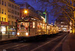 Die alljährliche Nikolausfahrt des Kölner  Finchen´s , hier am Neumarkt in Köln am 01.12.2019