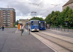 Hansestadt Rostock RSAG SL 2 (Tatra T6A2 709) Stadtmitte, Neuer Markt / Rathaus am 30.