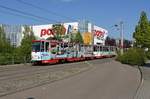 Tatra 930 & 942 am 30.04.19 am Glückauf-Center, Zwickau