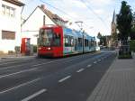TW 9454 unterwegs mit der Linie 62 Richtung Oberkassel aufgenommen am 16.8.13 aufgenommen an der Endhaltestelle  Quirinusplatz 