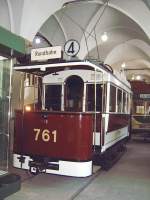 Wagen 261 gebaut von Stoll in Dresden 1896 für die ehemalige Rundbahn Dresden.