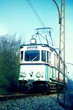 END Straßenbahn Esslingen-Nellingen-Denkendorf__Tw 6 zwischen Autobahn und Neuhausen.