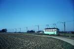 END Straßenbahn Esslingen-Nellingen-Denkendorf__Die aber auch nach Scharnhausen und Neuhausen fuhr.__Tw zwischen Nellingen und Haltestelle 'Krähenbach'.__04-03-1976