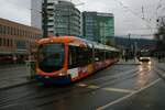 RNV Bombardier Variobahn RNV8 Wagen 3275 am 21.12.22 in Heidelberg Hbf Vorplatz