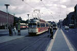 Kiel KVAG SL 4 (DÜWAG-GT6 263) Hauptbahnhof am 9.