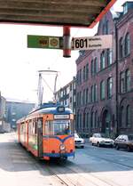 Tw der Linie 601 nach Wieden.__06-1984