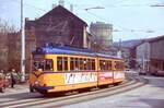Wuppertal Tw 3802, Heckinghauser Strae, 12.04.86.