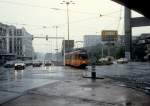 Wuppertal SL 601 (GT8 3831) Alter Markt im Mai 1987.