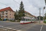 12 Gt6M wurden 1993 für die Zwickauer Straßenbahn beschafft.