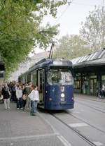 Augsburg Stadtwerke Augsburg SL 1 (MAN/DÜWAG/Siemens GT8 802) Königsplatz am 17.