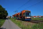 RNV GT6N Wagen 5632 am 16.05.20 bei Ellerstadt RHB