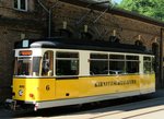 Kirnitzschtalbahn Wagen 6 am 23.06.16 in Bad Schandau. Dieses Foto hat ein Freund von mir gemacht und ich darf es veröffentlichen.