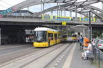 Berlin BVG SL 50 (GT8-08ZRL 9033) Pankow, Berliner Straße / S+U Pankow am 23.