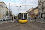 Berlin BVG SL M4 (GT8-11ERL 8012) Weißensee, Antonplatz am 27. März 2018.