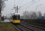 Berlin BVG SL M6 (GT6N-U 1568) Alt-Hohenschönhausen / Lichtenberg, Landsberger Allee / Genslerstraße (Hst.